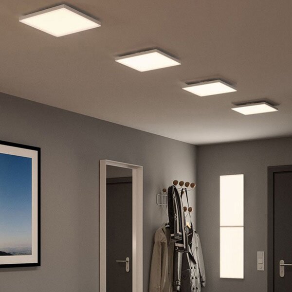 Paulmann Velora panou LED ZigBee 59,5x29,5cm 15,5W, reglabil, Alb, Camera de zi / sufragerie, Metal, Modern