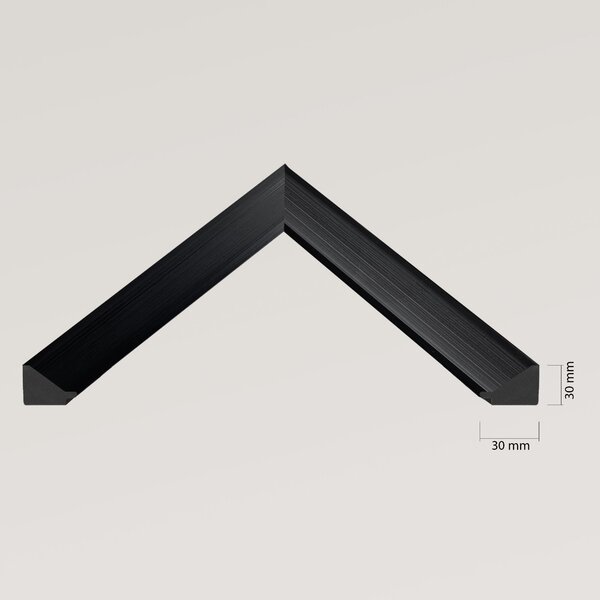 Ars Longa Helsinki oglindă 55.2x45.2 cm dreptunghiular negru HELSINKI5070-C
