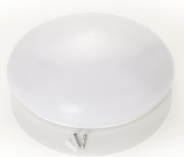 Ledino Plafonieră LED Altona senzor HF 4000K 18W 32cm, Alb, Hol, Plastic, Modern