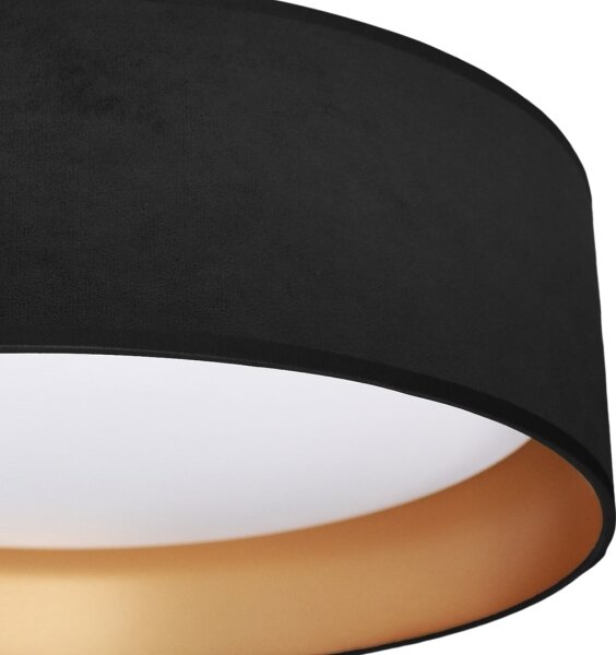 Plafonieră LED RONDO LED/18W/230V negru