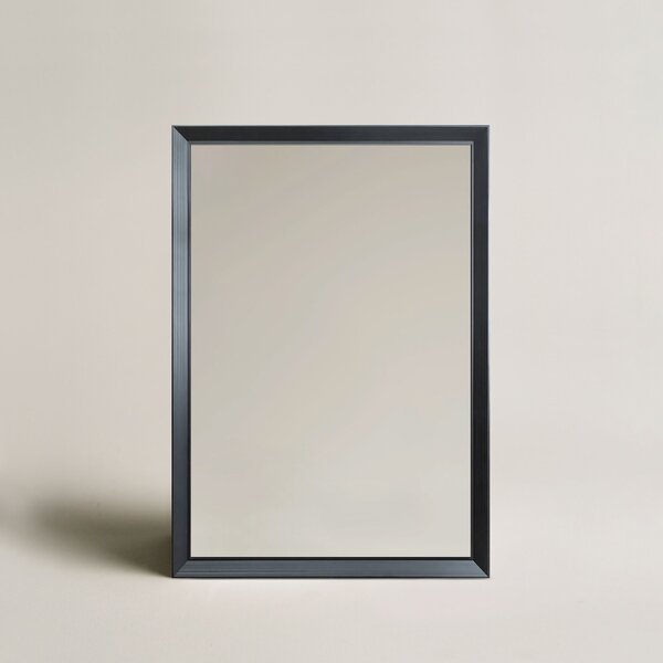 Ars Longa Helsinki oglindă 55.2x45.2 cm dreptunghiular negru HELSINKI5070-C