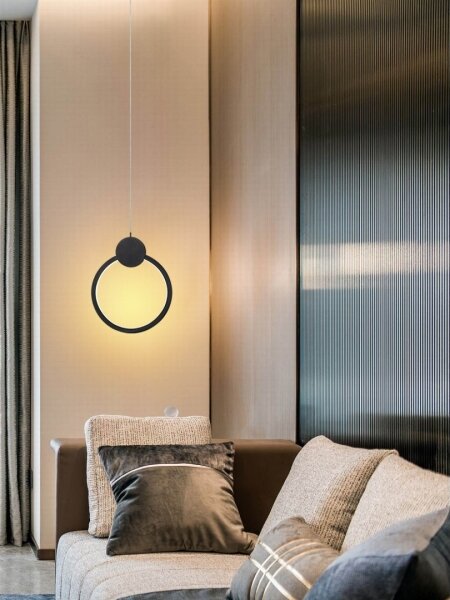 Lustră LED dimabilă pe cablu Immax NEO 07233L LITE OVALE LED/18W/230V Wi-Fi Tuya + telecomandă