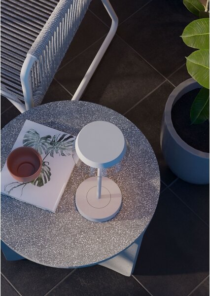 Lampă LED dimabilă de masă Redo 90306 ILUNA LED/2,5W/5V 3000 mAh IP65 alb