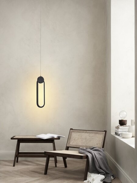 Lustră LED dimabilă pe cablu Immax NEO 07232L LITE OVALE LED/22W/230V Wi-Fi Tuya + telecomandă