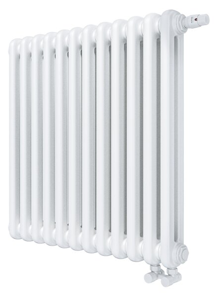 Irsap Tesi 2 calorifer de cameră 60x54 cm podłączenie inferior alb IRS-TES-2060-12-B25