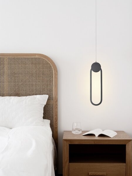 Lustră LED dimabilă pe cablu Immax NEO 07232L LITE OVALE LED/22W/230V Wi-Fi Tuya + telecomandă
