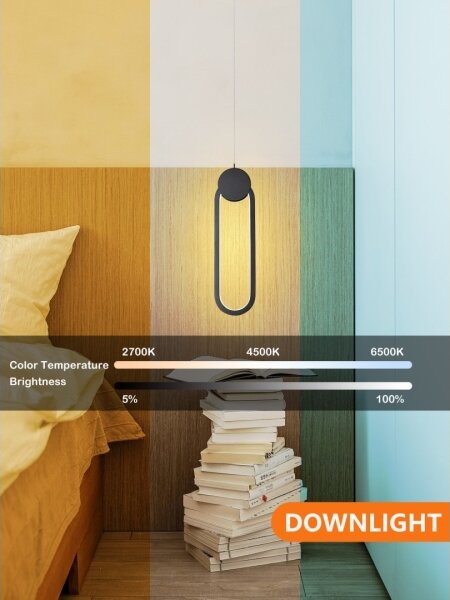 Lustră LED dimabilă pe cablu Immax NEO 07232L LITE OVALE LED/22W/230V Wi-Fi Tuya + telecomandă