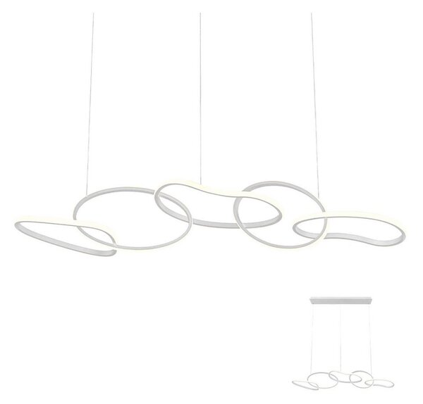 Redo 01-2597 - Lustră LED dimabilă suspendată pe cablu BIAS LED/108,6W/230V 3000K albă