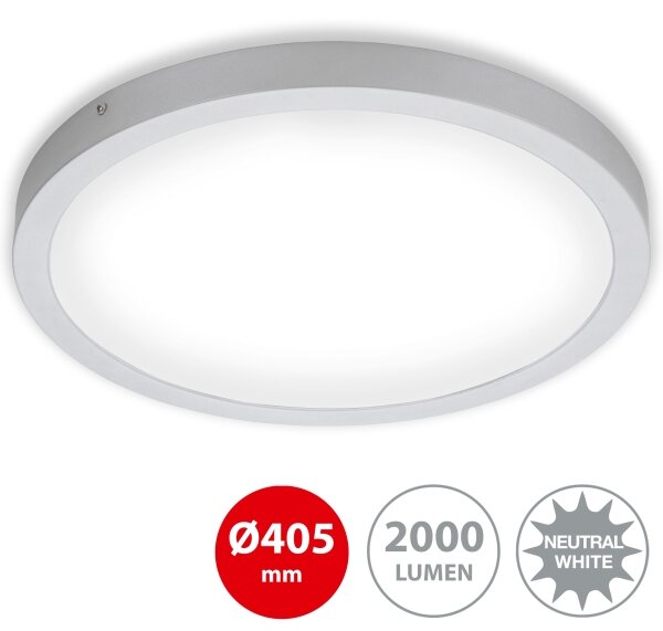 Plafonieră LED FIRE LED/24,5W/230V 4000K Briloner 7143-414