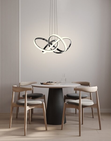 Lustră LED dimabilă pe cablu Wofi 6134-105L INDIGO LED/50W/230V