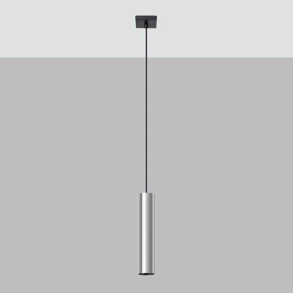Lustră pe cablu Sollux SL.1204 LAGOS 1xGU10/10W/230V crom