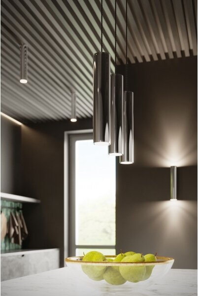 Lustră pe cablu Sollux SL.1204 LAGOS 1xGU10/10W/230V crom