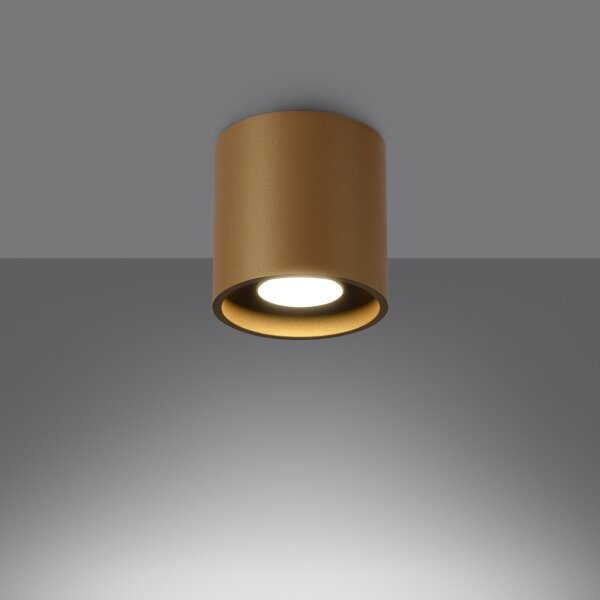 Spot Sollux Sl.1180 ORBIS 1xGU10/10W/230V auriu