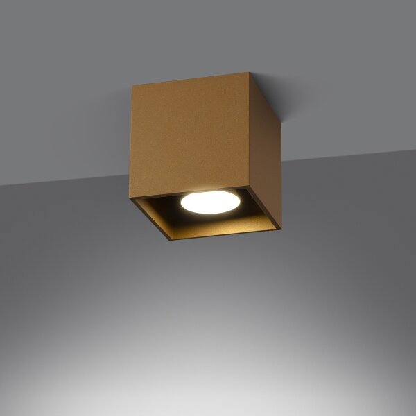 Spot Sollux Sl.1182 QUAD 1xGU10/10W/230V auriu