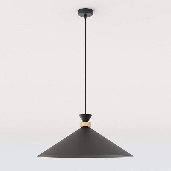 Emibig Olivio lampă suspendată 1x10 W negru 1748/1L