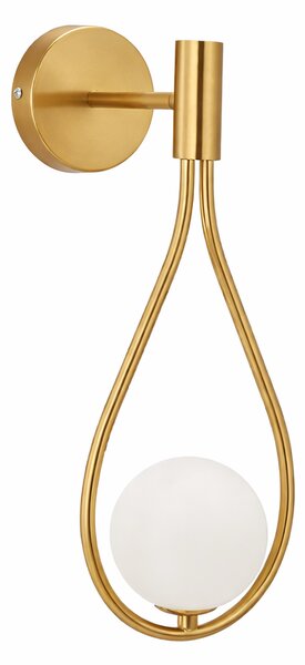 Aplica perete Tears Gold 17X17X40cm