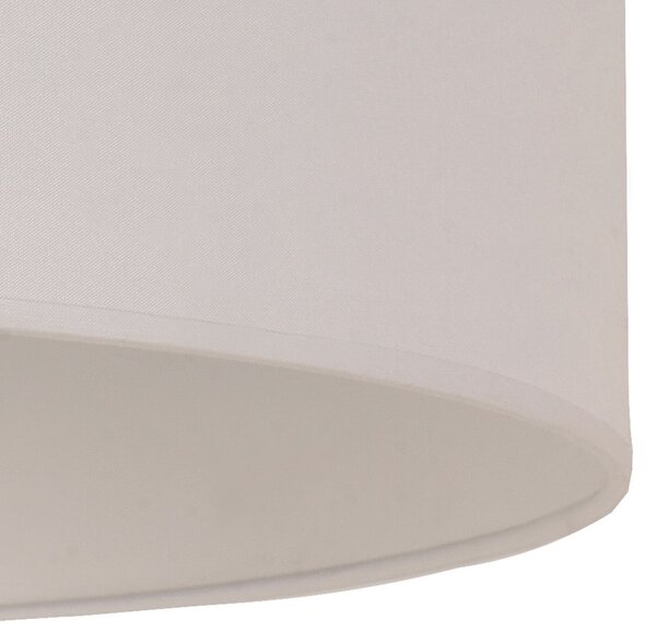 Duolla Abajur Ivory, crem, Ø 60 cm, înălțime 35 din țesătură, Bej, Țesătură / Textil