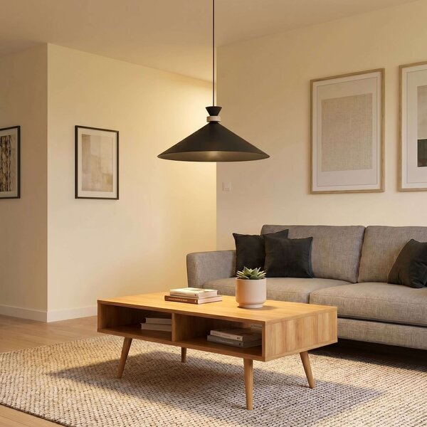 Emibig Olivio lampă suspendată 1x10 W negru 1748/1L