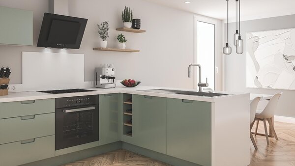 Grohe Minta baterie bucătărie pe picior SuperSteel 32322DC2