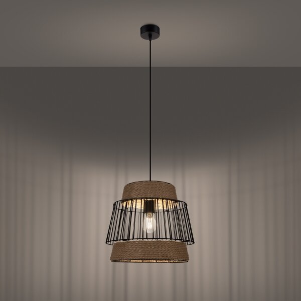 Lustră pe cablu Sollux SL.1253 BRILO 1xE27/15W/230V