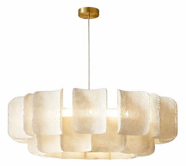 Lustra Japandi Gold 80x80x35 cm