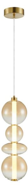 Lustră LED pe cablu DAPHNE LED/36W/230V auriu
