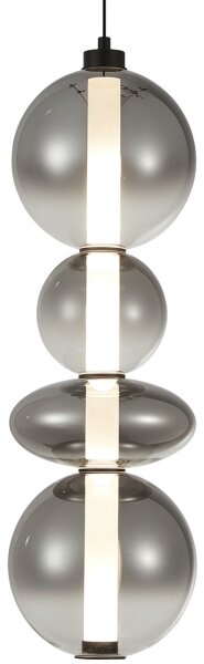 Lustră LED pe cablu DAPHNE LED/36W/230V gri
