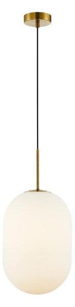 Lustră pe cablu ALIAS 1xE14/40W/230V d. 24 cm auriu