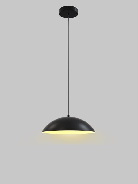 Lustră LED dimabilă pe cablu Wofi 6001-104 ROSCOFF LED/19W/230V negru/auriu