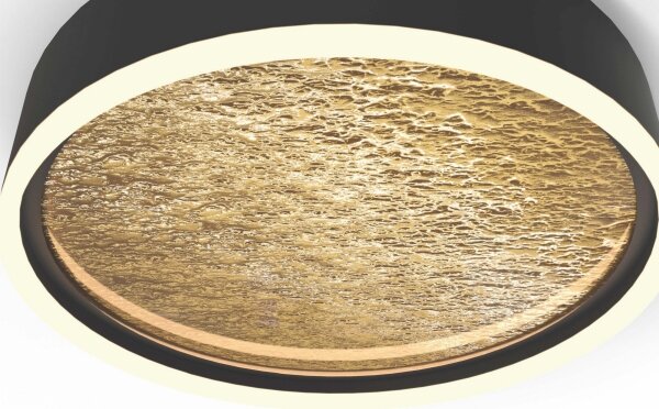 Plafonieră LED dimabilă Wofi 9002-104M BORDEAUX LED/37W/230V negru/auriu