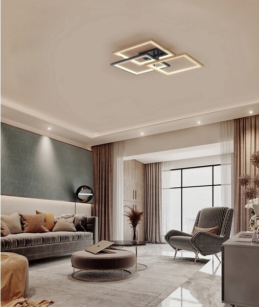 Wofi 9022-306S MATERA LED plafonieră dimabilă 40W 230V