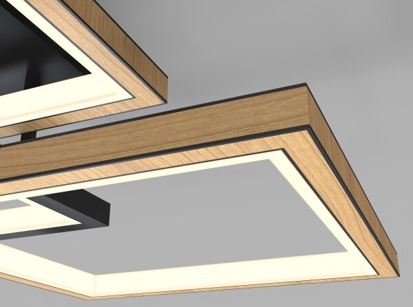 Wofi 9022-306S MATERA LED plafonieră dimabilă 40W 230V