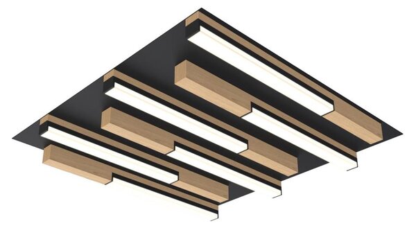 Wofi 9031-606 - LED plafonieră PALERMO dimabilă LED/26W/230V lemn
