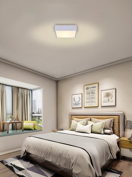 Plafonieră LED dimabilă Immax NEO 07238L CANTO 22W/230V alb Tuya + telecomandă