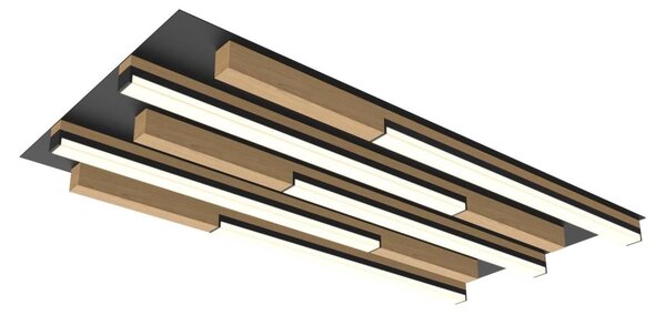 Wofi 9031-506S - LED plafonieră PALERMO dimabilă LED/34W/230V lemn