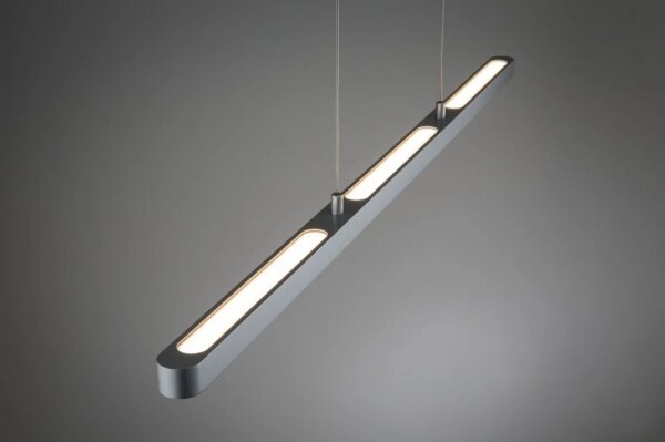 Lustră dimabilă pe cablu Paulmann 95578 LED/43W URAIL LENTO 230V 2700-6500K