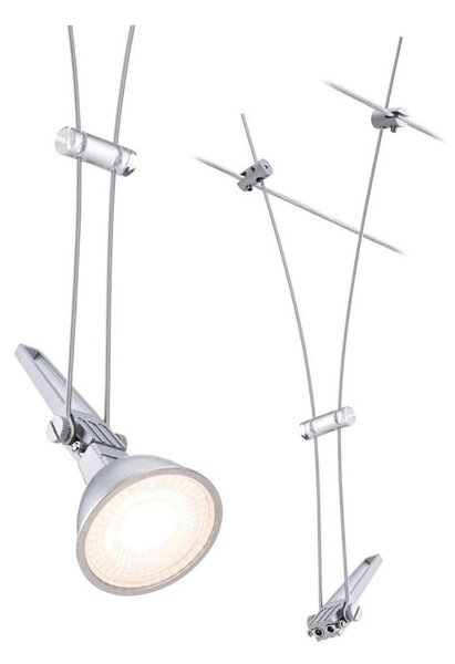 Paulmann 94487 - Spot COMET 1xGU5,3/50W 230V crom mat satinat