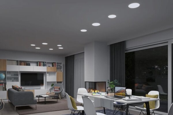 Paulmann 95386 - LED 15W IP44 SMART VELUNA lampa baie dimabilă 230V
