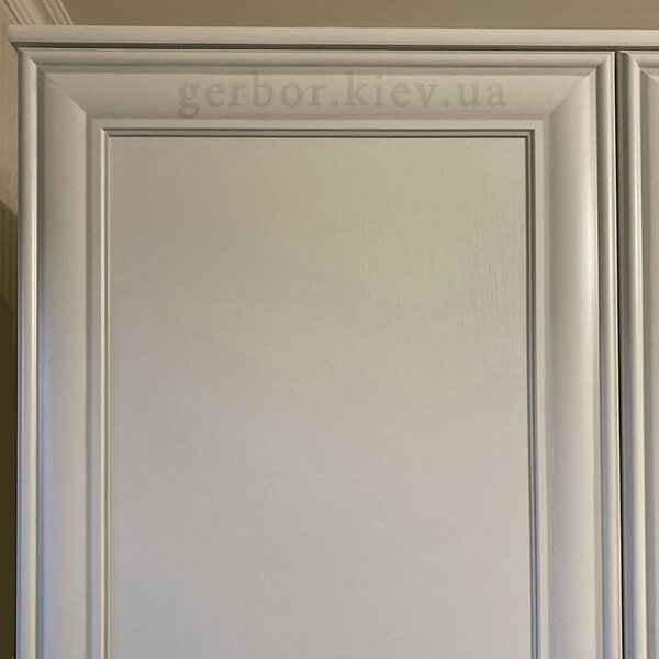 Dulap Kentuki, 6 usi + 2 sertare, 227 x 225 x 61 cm, Alb Alpin