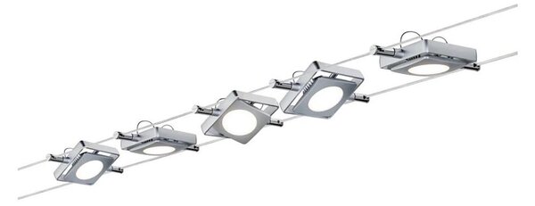 Paulmann 94108 - Set 5x LED 4,3W spot MAC 230V crom mat satinat