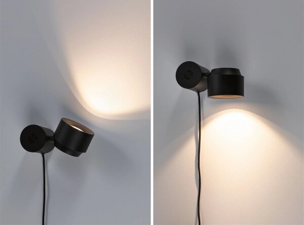 Lampă 2 în 1 dimabilă de masă Paulmann 79776 LED/3W PURIC PANE 230V
