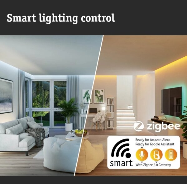 Paulmann 79826 - LED 19,5W SMART VELORA, reglabil, 230V, 2700-6500K