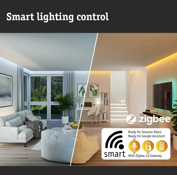 Paulmann 79825 - LED 10,5W SMART VELORA, reglabil, 230V, 2700-6500K