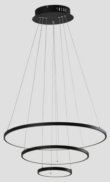 Lustră LED pe cablu LED/42W/230V 3000K negru