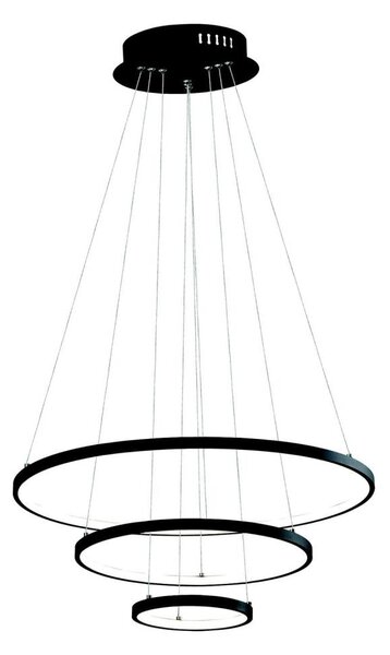Lustră LED pe cablu LED/42W/230V 3000K negru