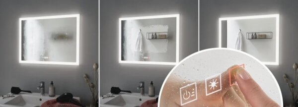 Paulmann 78951 - Oglindă baie LED 22W IP44 cu iluminare și reglare intensitate 2
