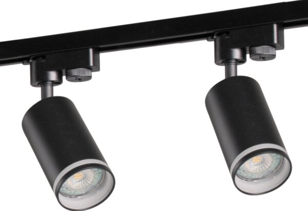 Spot pentru sistem de șină PARIS 3xGU10/10W/230V + 1 m sistem de șină