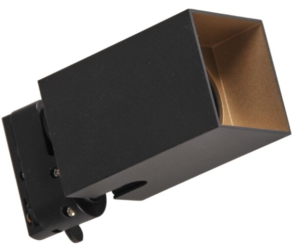 Spot pentru sistem de șină SQUARE 3xGU10/10W/230V + 1 m sistem de șină
