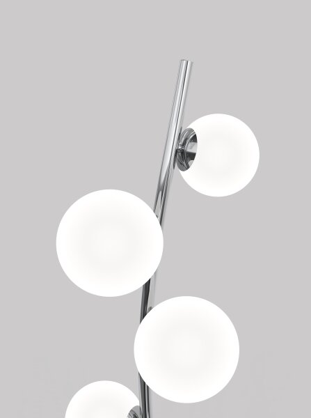 LED Lampadar NANCY Wofi 3014-907 9xG9/3,5W/230V crom lucios
