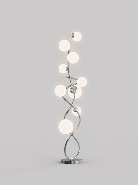 LED Lampadar NANCY Wofi 3014-907 9xG9/3,5W/230V crom lucios